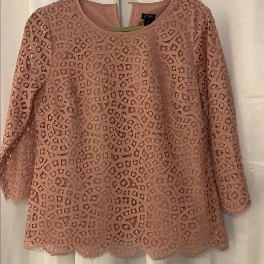 J CREW pink top